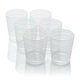 preview thumbnail 7 of 20, Certified International Santa Fe Set of 6 Acrylic DOF Glass 16 oz - 3.75"W x 3.75"D x 4.38"H Clear