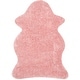 preview thumbnail 33 of 93, SAFAVIEH Handmade Arctic Shag Guenevere 3-inch Extra Thick Rug 5' x 8' Scallop - Pink