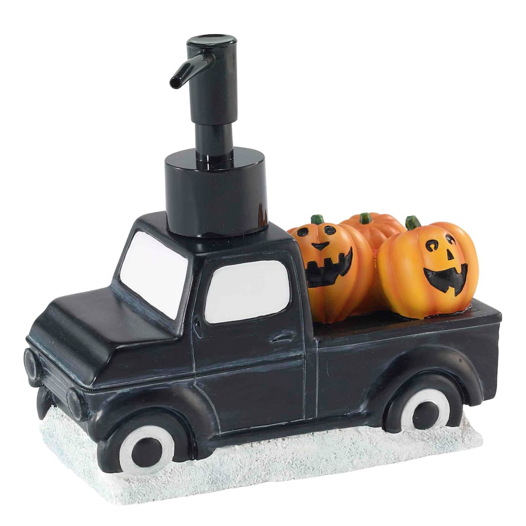Avanti Black Truck with Pumpkins Lotion Dispenser - Lotion Dispenser