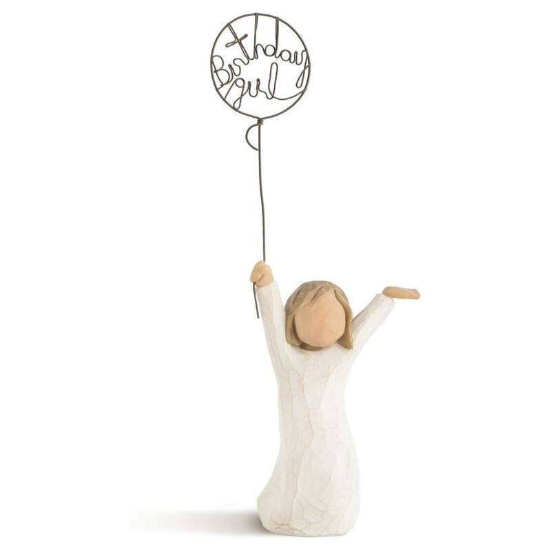Willow Tree Birthday Girl, Celebrate Your Day, 5.5" Sculpted Hand-Painted Figure