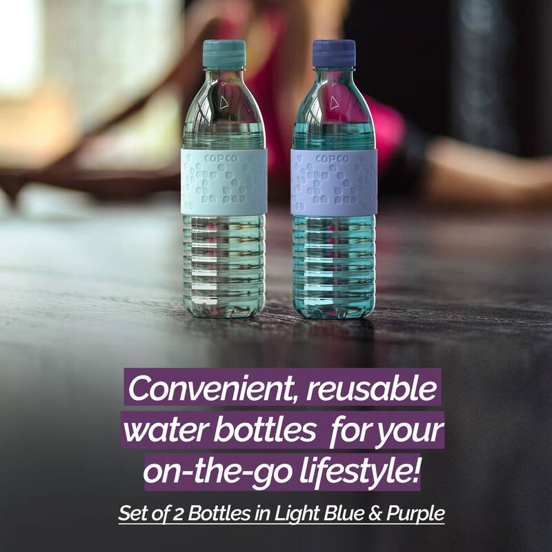 Copco Set of 2 Hydra Water Bottles