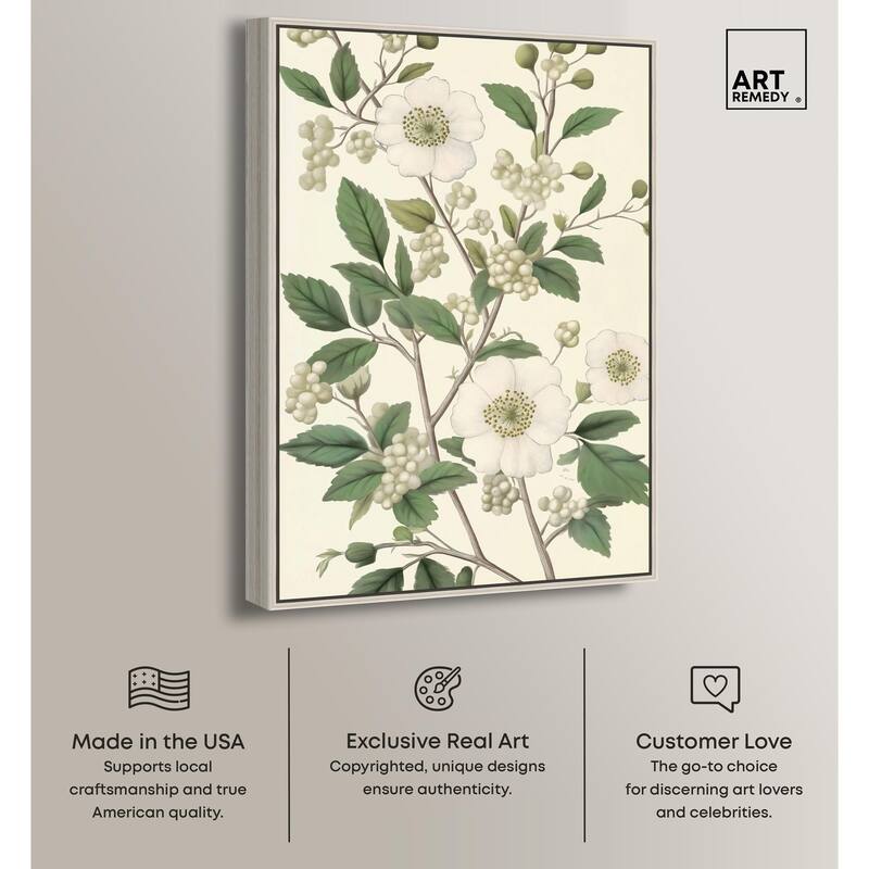 White Cherokee I Canvas by Art Remedy