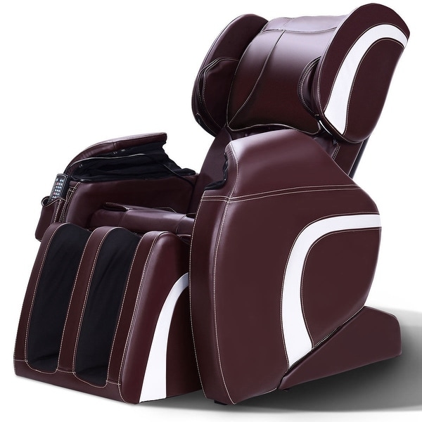 Shop Costway Electric Full Body Massage Chair Recliner ...