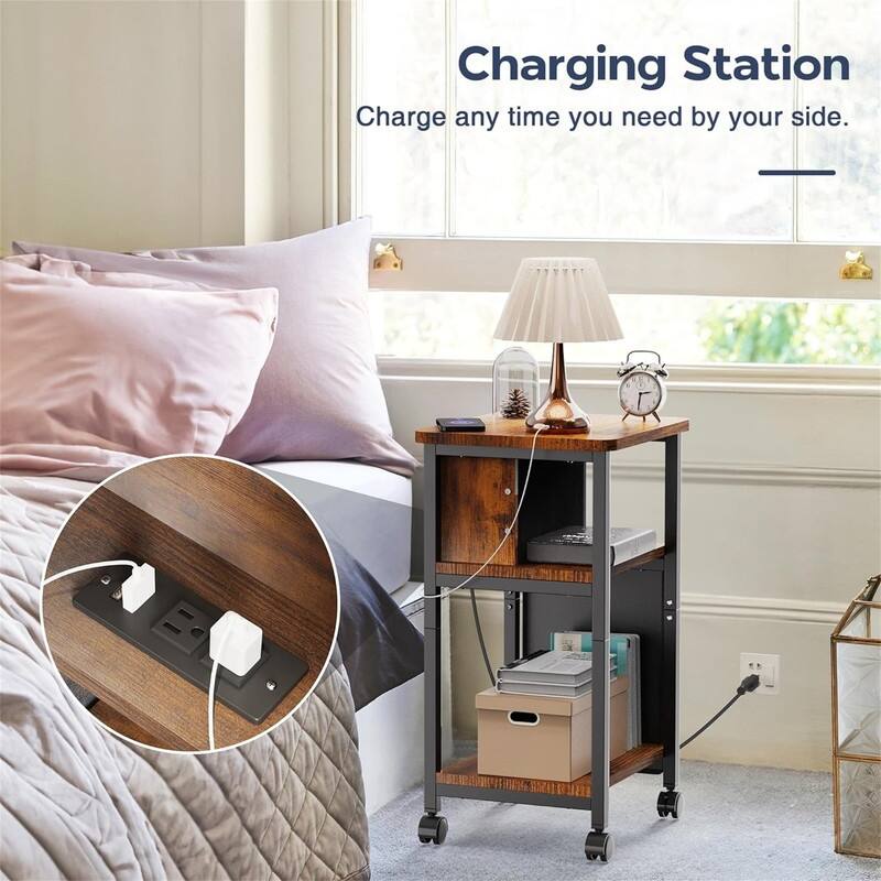 End Table with Charger