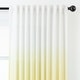 preview thumbnail 26 of 34, Chanasya Ombre Gradient Bedroom Semi-Sheer Window Curtain Panel Pair (Set of 2) W52 x H63 Inches - Yellow
