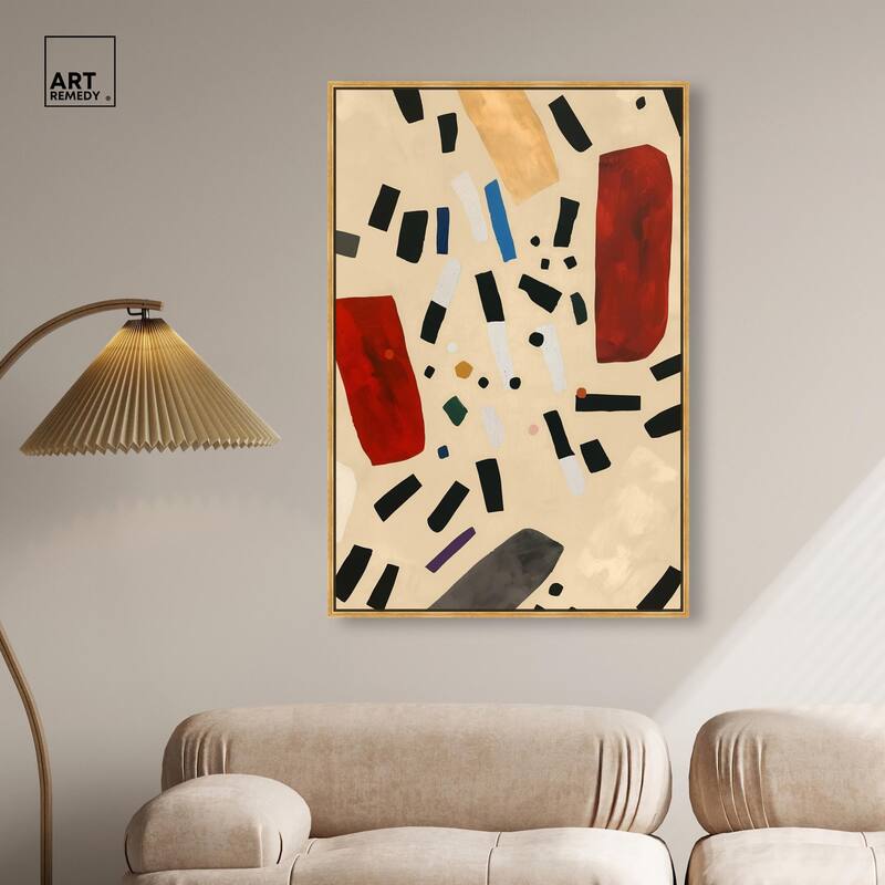 Mindscape Mosaic II Canvas by Art Remedy