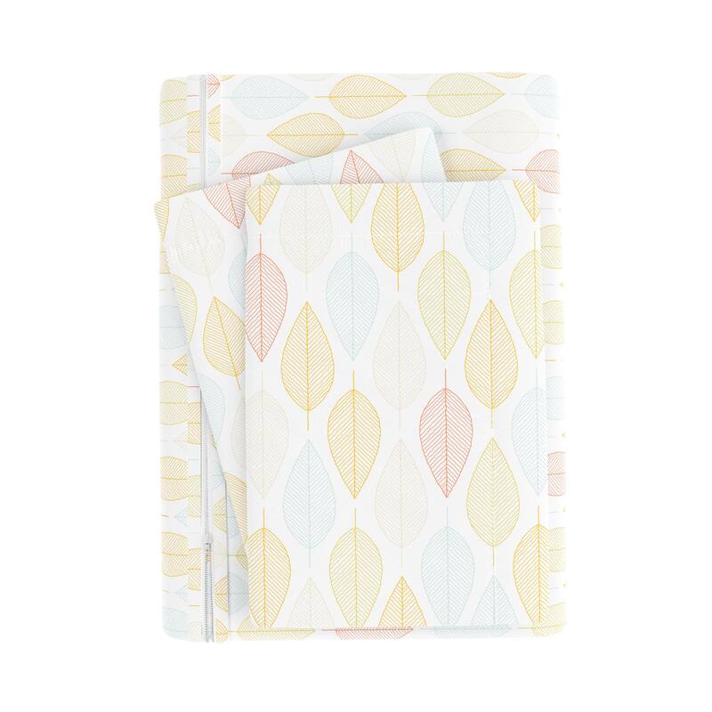 Becky Cameron Leaves 3-Piece Patterned Duvet Cover Set