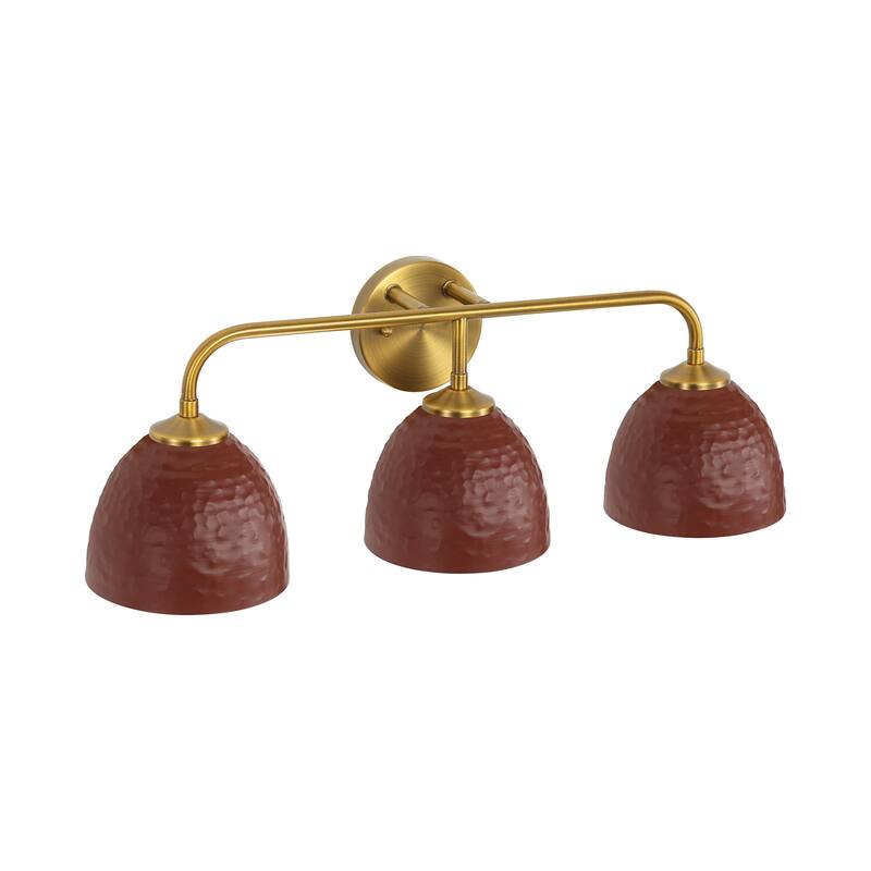 Golden Lighting 6950-BA3 MBS Shepard 3 Light 25" Wide Vanity Light