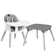 preview thumbnail 44 of 42, Babyjoy 4 in 1 Baby High Chair Convertible Toddler Table Chair Set - See Details