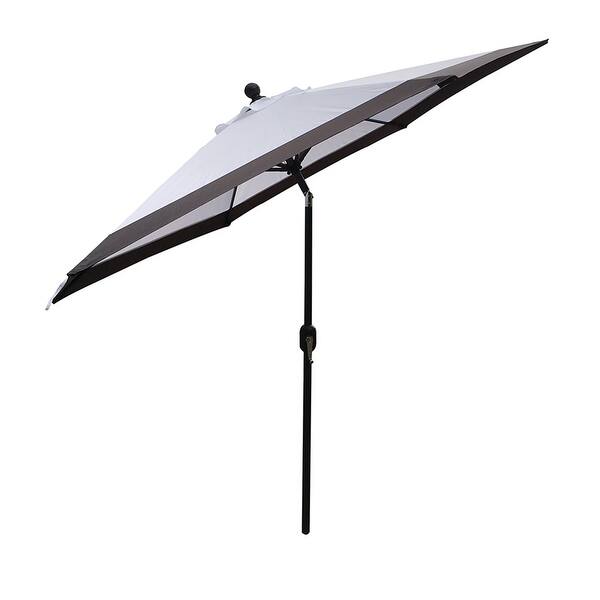 Shop 9ft Outdoor Shades Market Patio Umbrella Striped 15 Colors Overstock 31876480