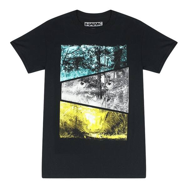 Shop Tony Hawk Tiger Face In The Forest Men S Black T Shirt