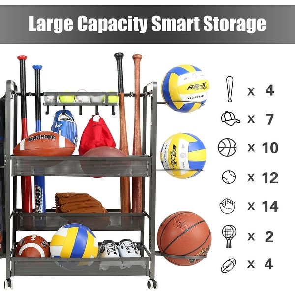 sport equipment storage