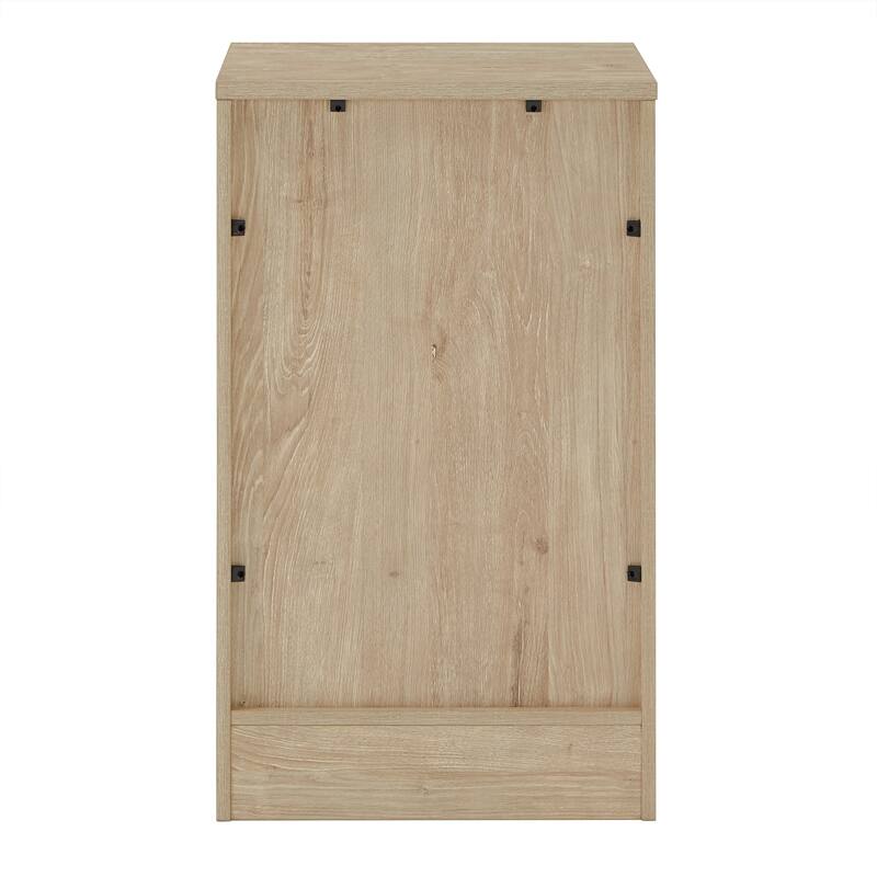 Hinesburg 40 in. Corner Desk with USB Chargers and 3-drawer File Cabinet by iNSPIRE Q Classic