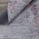 preview thumbnail 6 of 8, Abstract Grey/Lavender Area Rug