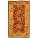 preview thumbnail 50 of 94, SAFAVIEH Handmade Antiquity Mazie Traditional Oriental Wool Rug 2'3" x 4' - Rust - Rectangle