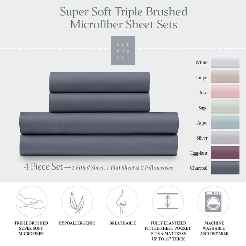 Ella Jayne Cozy Touch Sheets