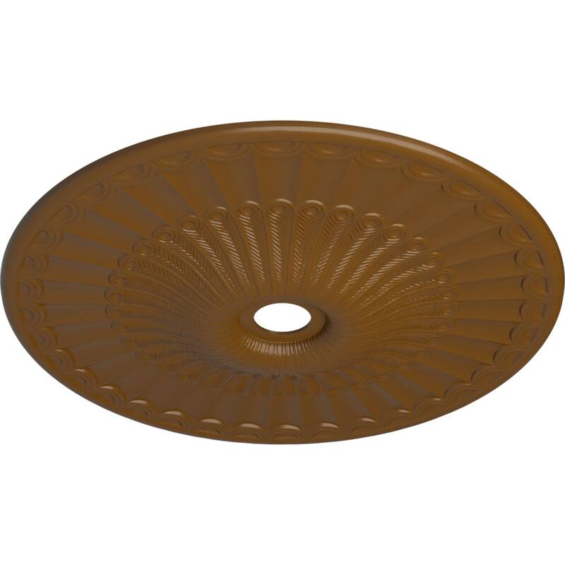 36 5/8"OD x 3 5/8"ID x 2 3/8"P Galveston Ceiling Medallion