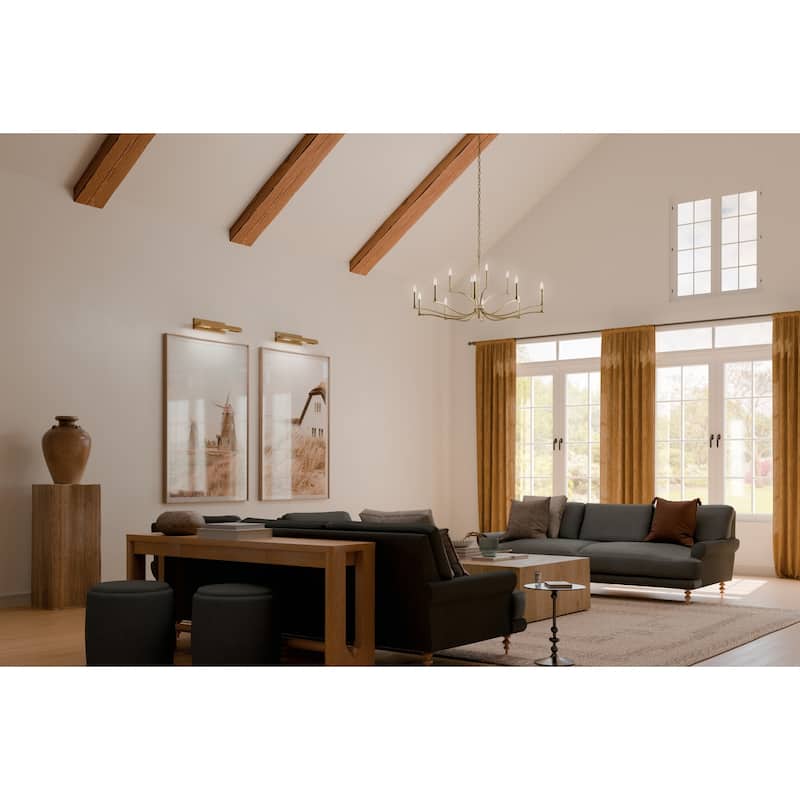 Kichler 52698 Malene 14 Light 53" Wide Taper Candle Style Chandelier