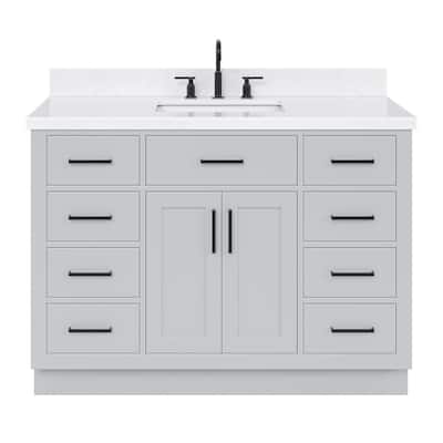 Ariel T048SCQRVO Hepburn 48" Free Standing Single Basin Vanity Set