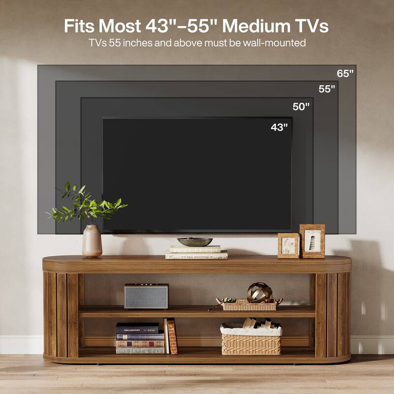 Entertainment Center for TVs up to 55 Inches, 47.2-Inch TV Stand