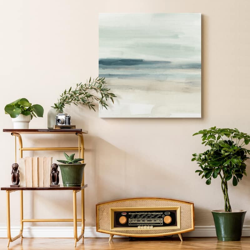 Blue Sands I -Premium Gallery Wrapped Canvas - Ready to Hang
