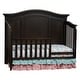 preview thumbnail 3 of 7, Glendale 4-in-1 Convertible Crib Charcoal Brown