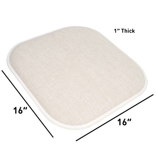 Alexis Memory Foam Chair Pads Bed Bath & Beyond 32585006