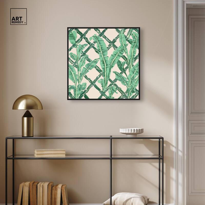 Vibrant Squiggles Canvas by Art Remedy