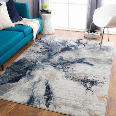 Artistic Weavers Dahlia Abstract Marble Area Rug