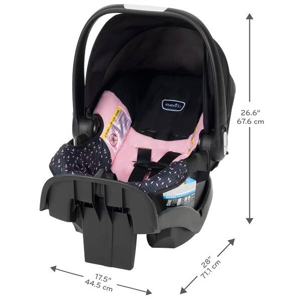 NurtureMax Infant Car Seat (Olivia Pink)