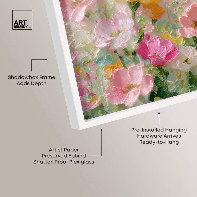 Expressed in Petals I Shadowbox by Art Remedy