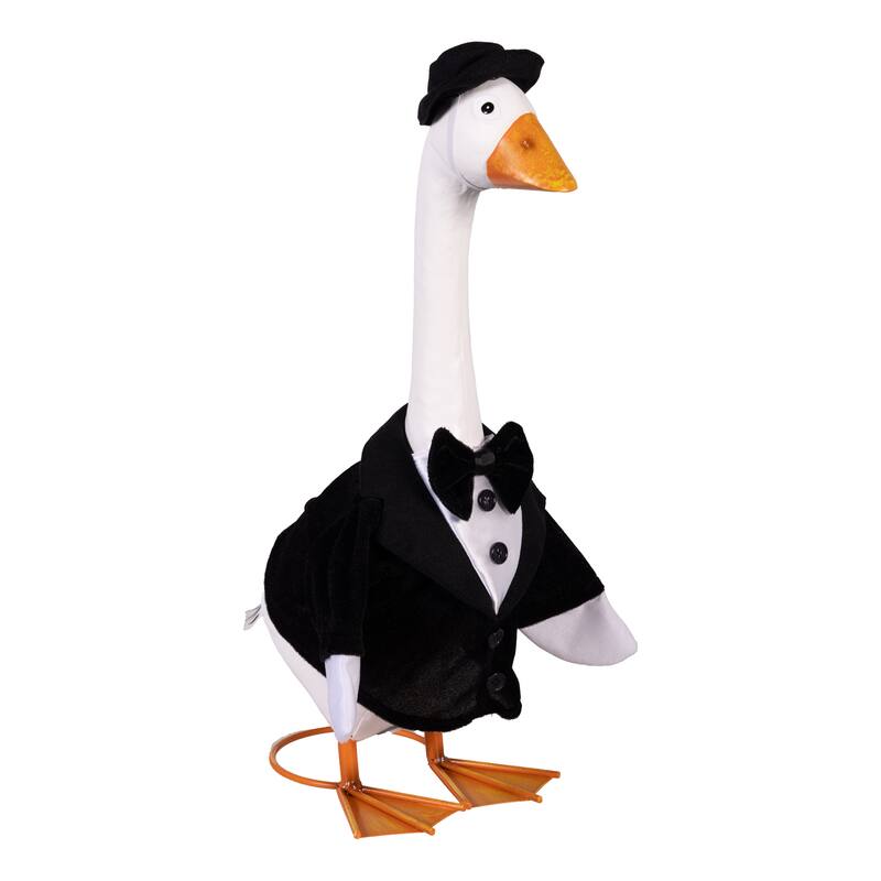 Porch Goose Outfit for Garden Statue