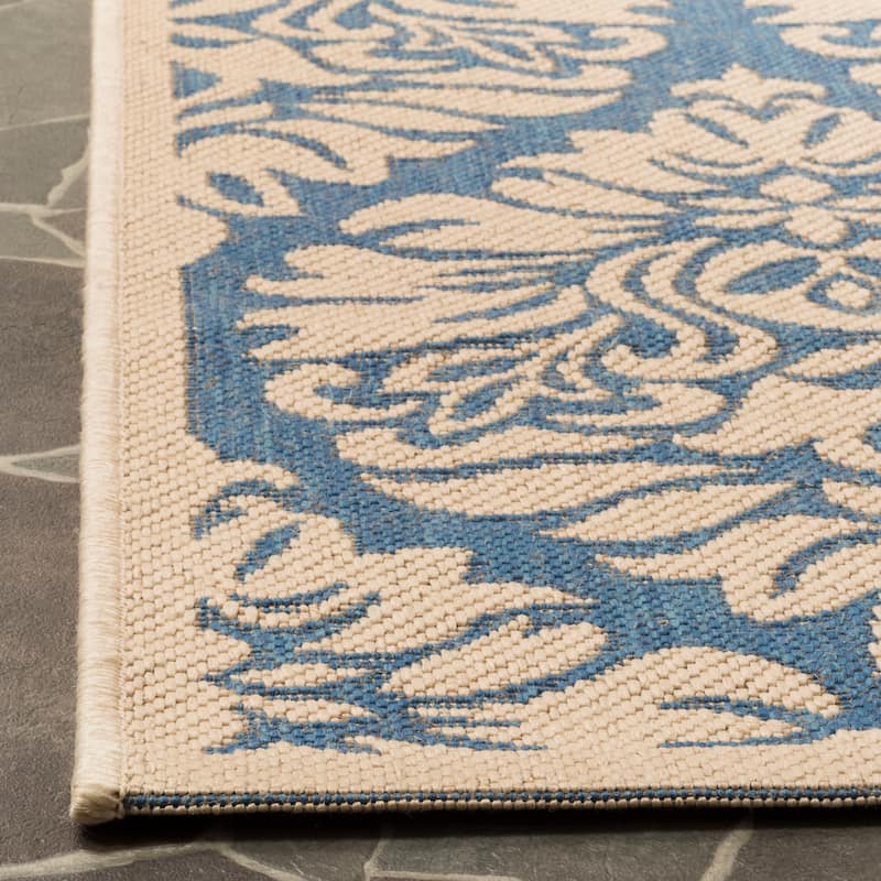 SAFAVIEH Linden Alison Indoor/ Outdoor Waterproof Patio Backyard Rug