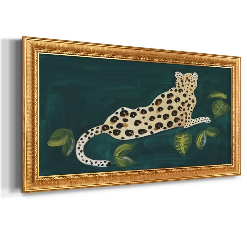 Lethargic Leopard I Premium Framed Canvas- Ready to Hang