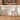 Counter Height Bar Stools, 26" Swivel Linen Bar Chairs with Wood Legs