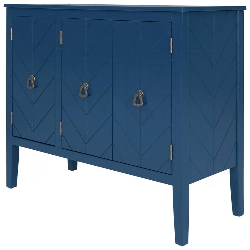 Versatile Adjustable Shelf Sideboard with Sturdy Legs