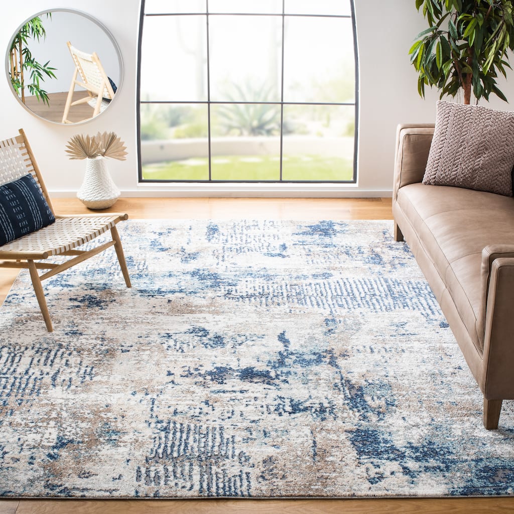 SAFAVIEH Aston Hyeng Modern Abstract Rug
