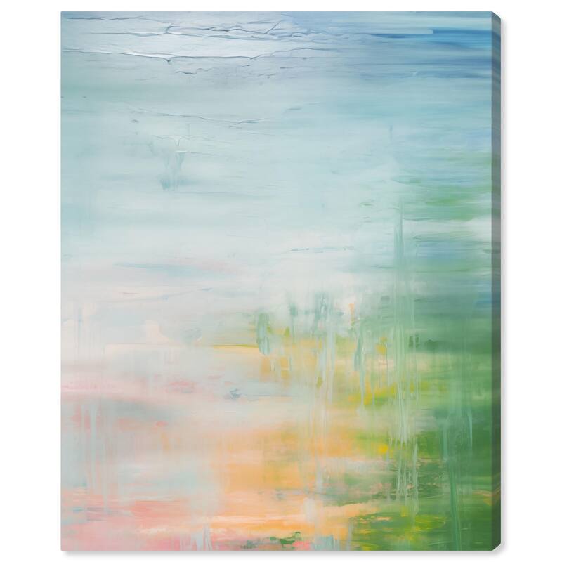 Peaceful Shore Canvas by Art Remedy, Gallery Wrapped - 16" x 20"