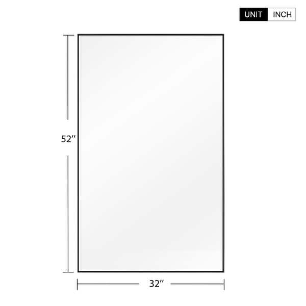 dimension image slide 1 of 26, Full Length Wall Mirror Large Standing Floor Mirror