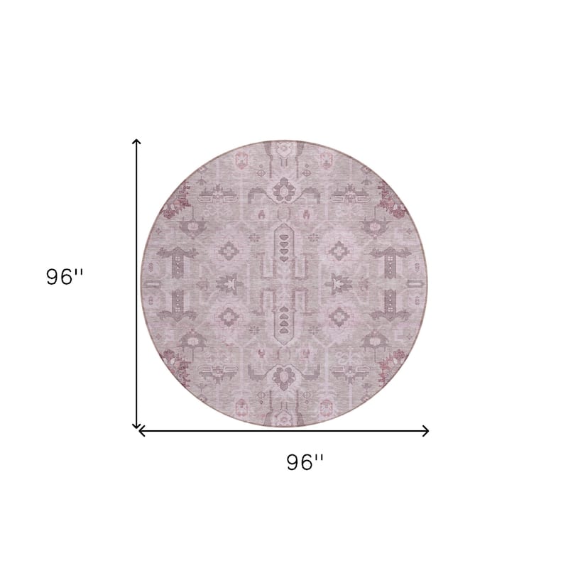 HomeRoots Oriental Traditional Rectangle Outdoor Rug