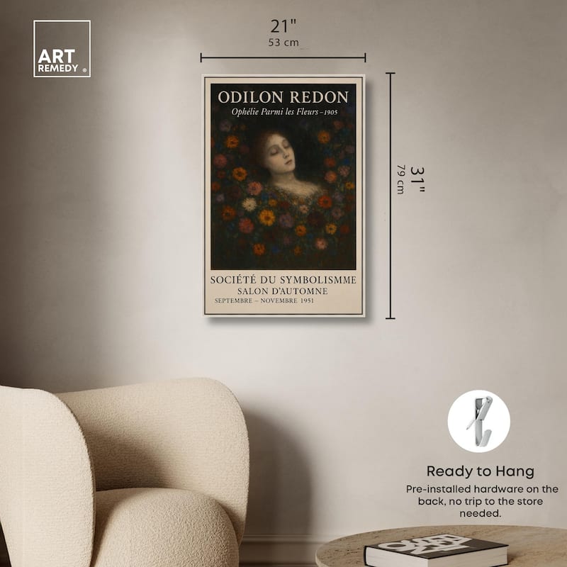 Redon's Beauty Canvas by Art Remedy