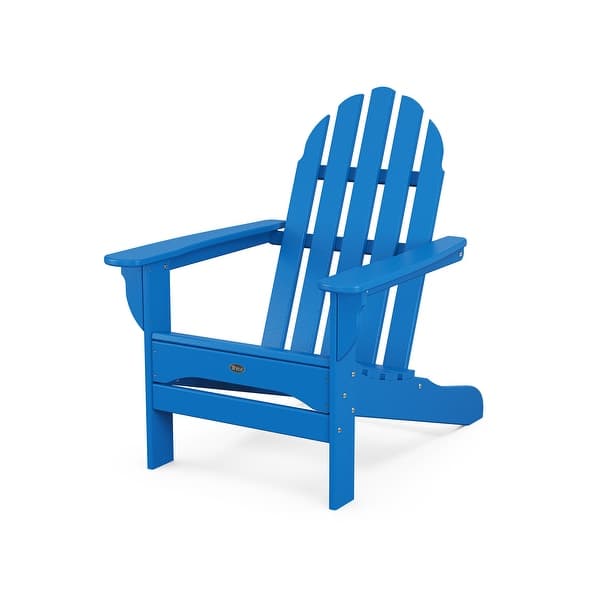 slide 2 of 8, Trex Outdoor Furniture Cape Cod Adirondack Chair Pacific Blue