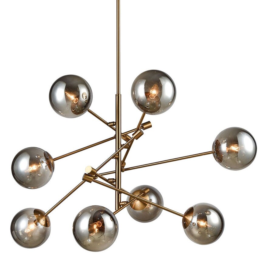 Elk Home 1141-082  Accelerated Returns 8 Light 34" Wide Chandelier - Chandeliers For Bedrooms by Overstock.com