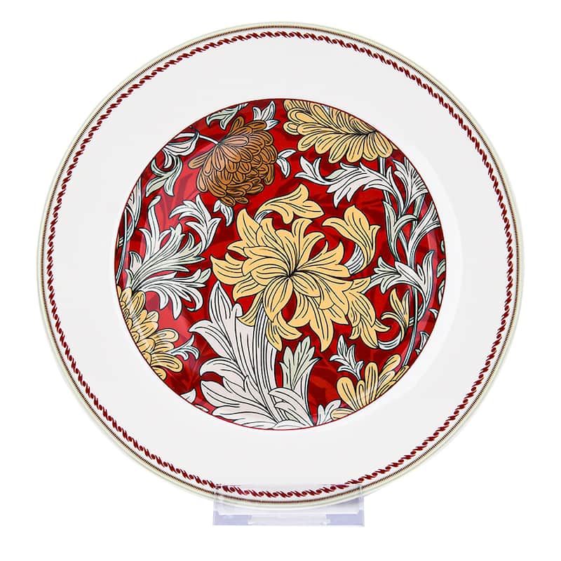 STP Goods Morris Garden Bone China Dinnerware Set of 20 for 4