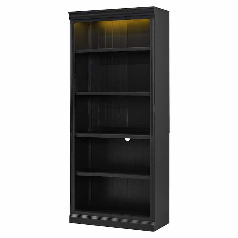 5-Tier Decor Bookshelves with Adjustable Shelves