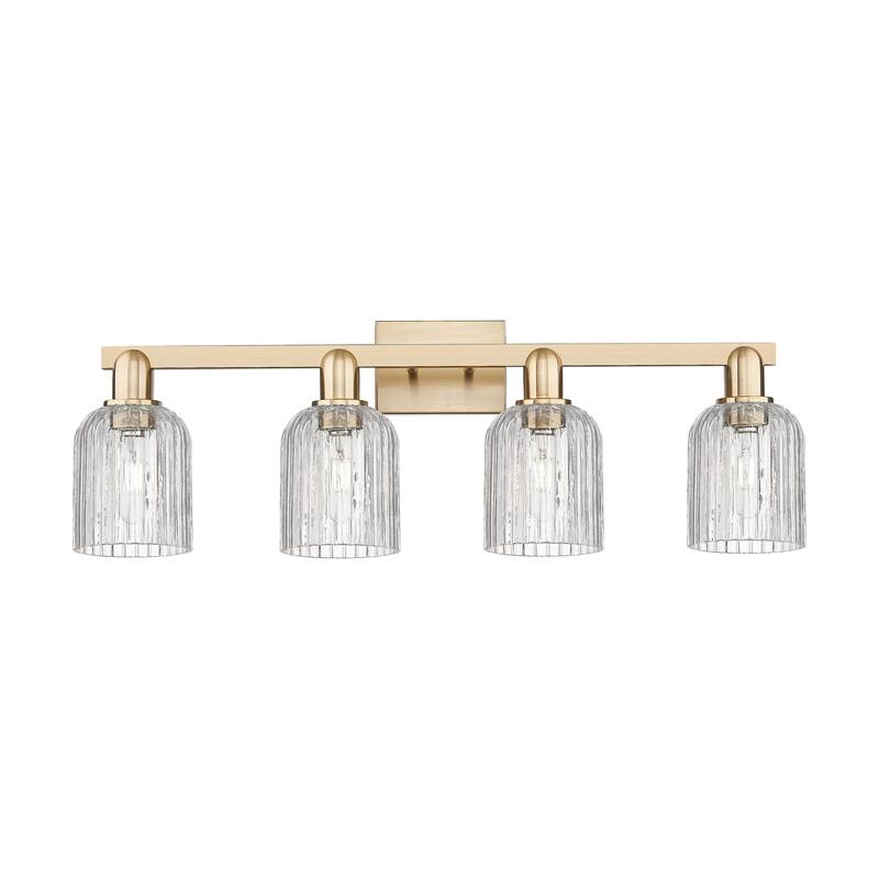 Innovations Lighting Downtown Urban - Bridal Veil - 4 Light 32" Bath Vanity Light