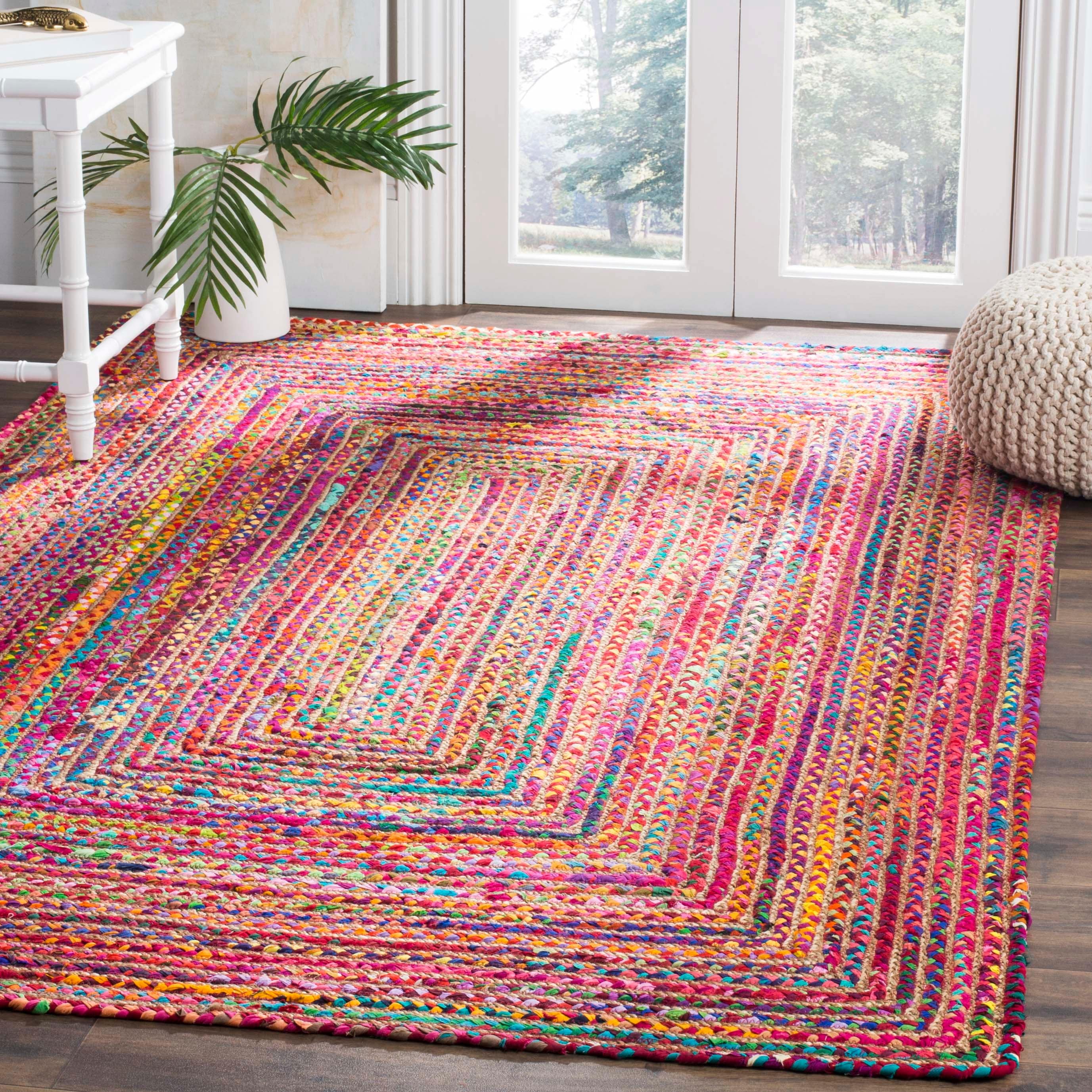 SAFAVIEH Handmade Cape Cod Marget Boho Coastal Jute Rug