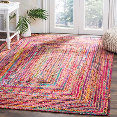 SAFAVIEH Handmade Cape Cod Marget Boho Coastal Jute Rug