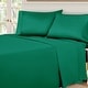 preview thumbnail 32 of 44, Superior Egyptian Cotton 530 Thread Count Deep Pocket Solid Sheet Set King - Green