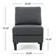 preview thumbnail 52 of 52, Zahra Modern Fabric 5-piece Sofa Sectional by Christopher Knight Home